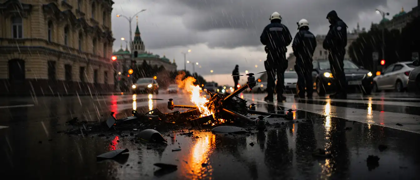 Попытка атаки на столицу: в Москве сбиты два дрона
