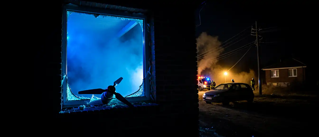 Ночной удар по Липецкой области: падение беспилотников привело к ранениям и разрушениям