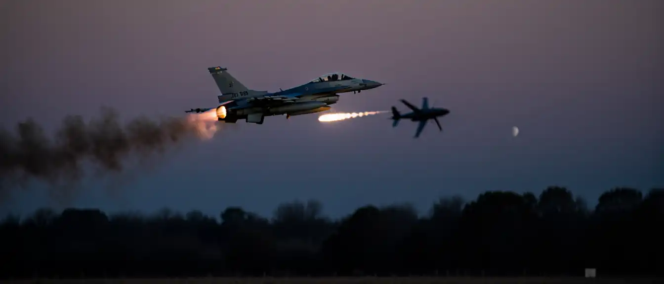 Воздушная тревога в Румынии: истребитель F-16 уничтожил нарушителя в небе над страной