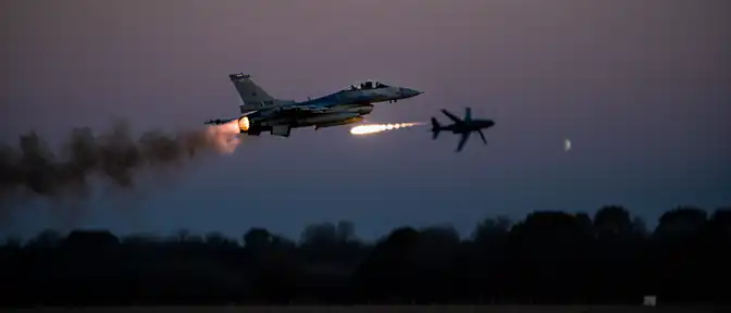 Воздушная тревога в Румынии: истребитель F-16 уничтожил нарушителя в небе над страной