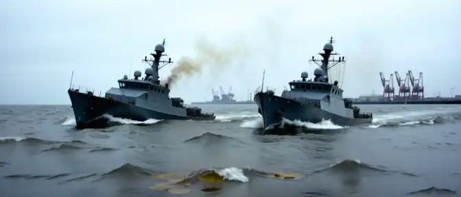 Охота в Черном море: российские силы перехватили морские дроны у берегов Очакова