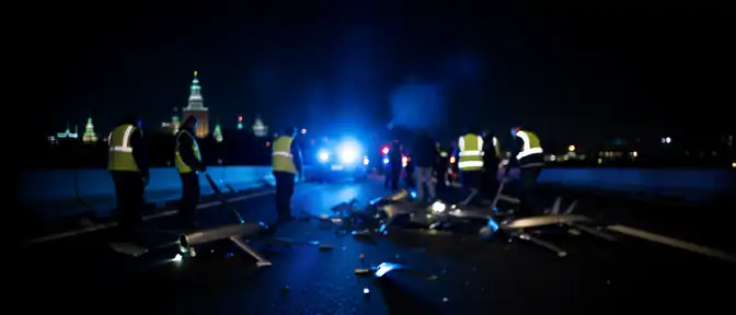Ночная атака на столицу: восемь дронов перехвачены на подлете к Москве